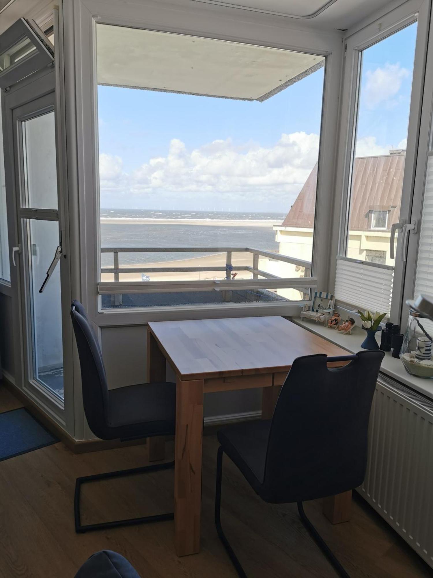 Strandblick Im Haus Seeblick Bismarckstrasse Borkum Kültér fotó