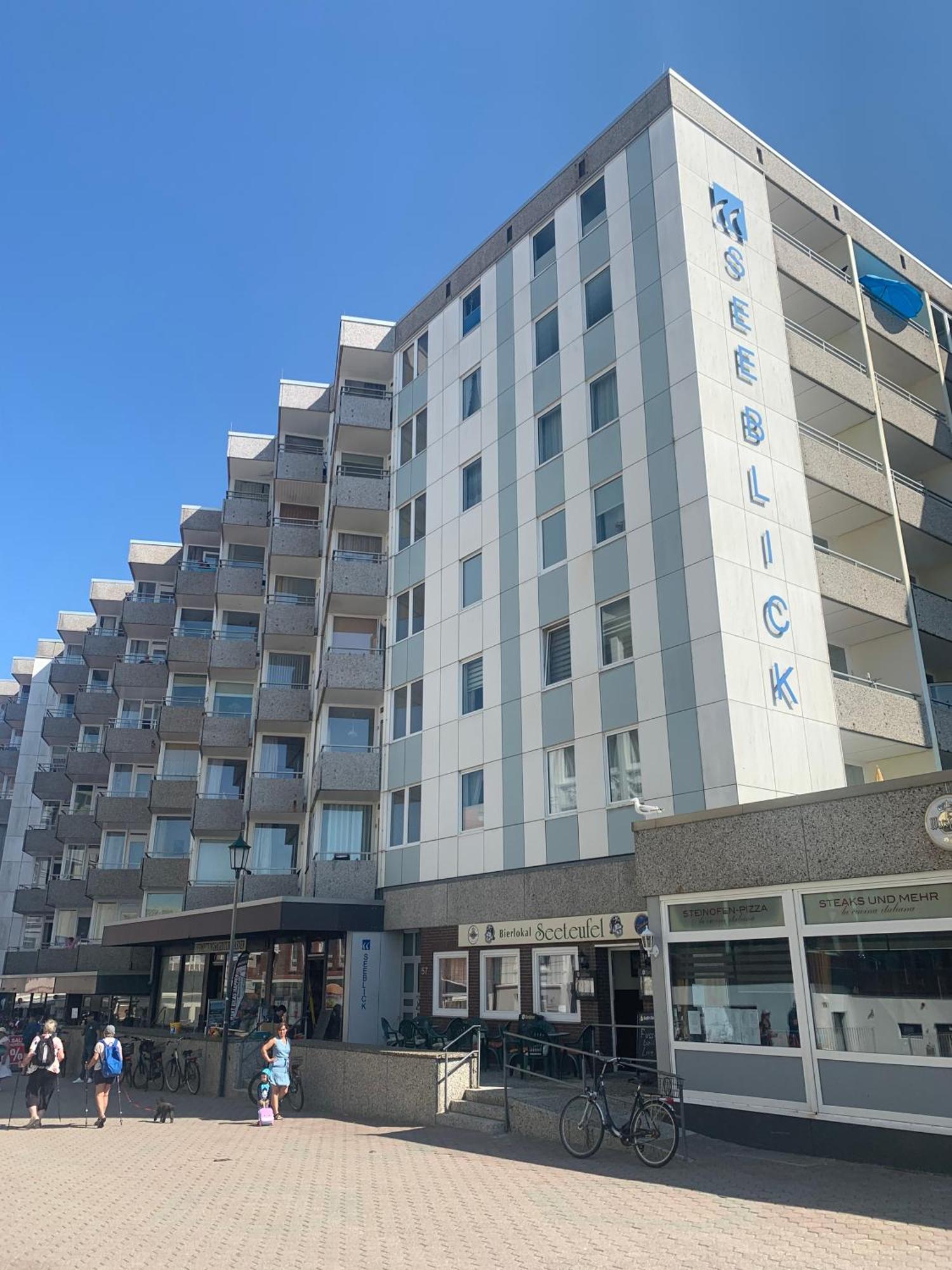 Strandblick Im Haus Seeblick Bismarckstrasse Borkum Kültér fotó