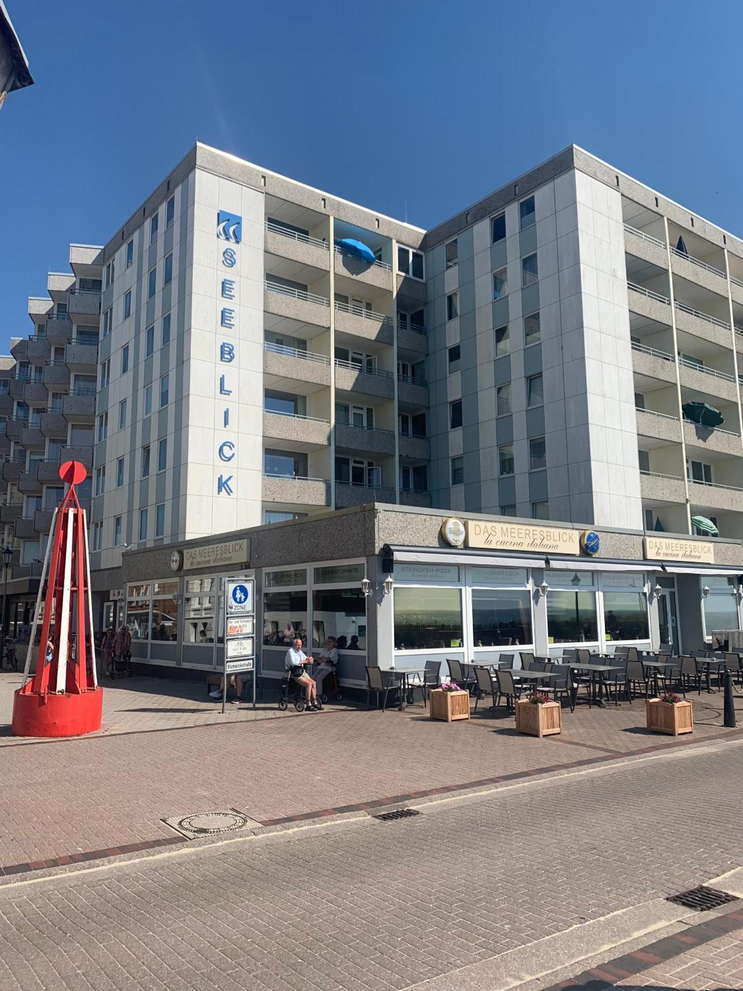 Strandblick Im Haus Seeblick Bismarckstrasse Borkum Kültér fotó