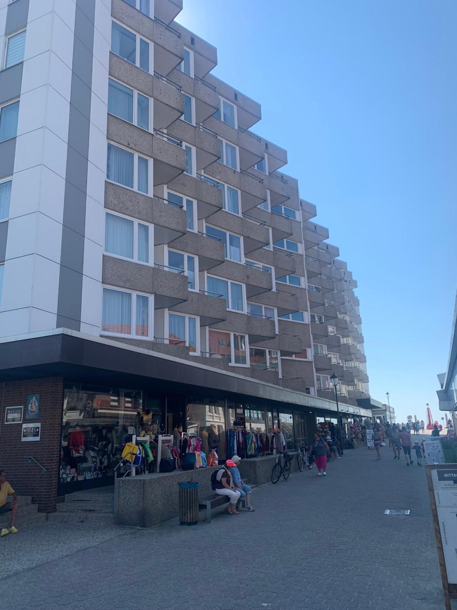 Strandblick Im Haus Seeblick Bismarckstrasse Borkum Kültér fotó